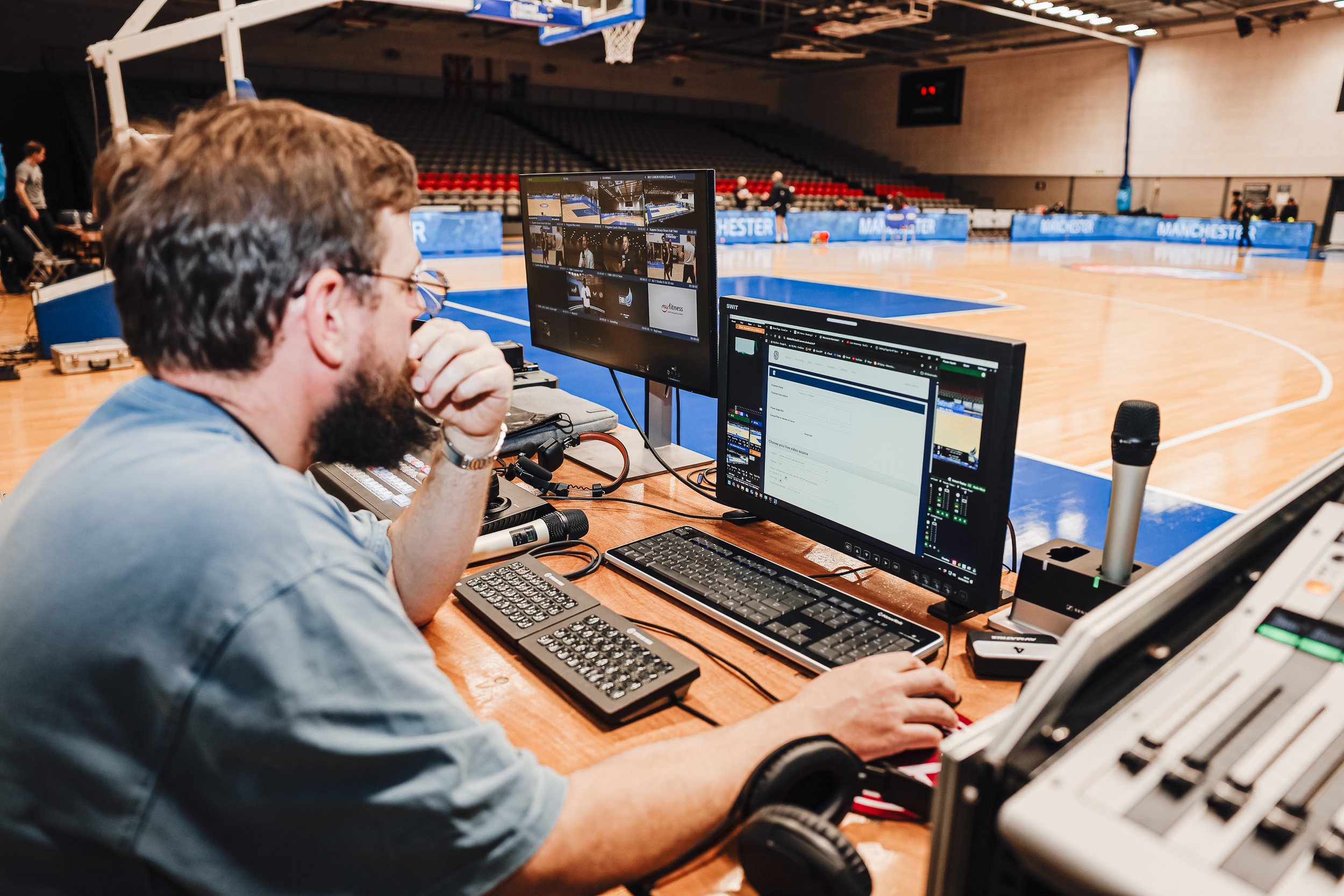 Live production match action